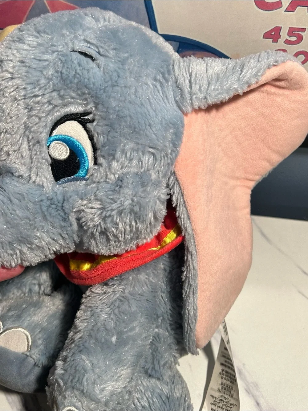 Disney Parks Dumbo the Elephant Little Big Feet Plush Stuffed Animal